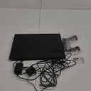 GE Amplified HD TV Antenna, LED Signal Strength Meter, Long Range, Supports 4K 1080P UHF VHF HDTV Channels, Amplifier Signal Booster, 10ft Coax Cable and AC Adapter, Indoor, 40529