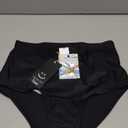 Seagoo Womens High Waisted Bikini Bottoms Tummy Control Full Coverage Bathing Suit Swim Bottom with Paperclip Chain M
