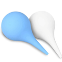 2 Pack Ear Syringe 2oz / 60ml Hand Bulb Syringe Ear Washing Squeeze Bulb, Rubber Squeeze Bulb Ear Syringe Ball Laboratory Tool