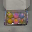 Coodoo Unicorn Hatching Rainbow Eggs for Kids - 6 Pack Unicorn Toys Craft Kits for Boys & Girls, Birthday Easter Basket Stuffers Crafts Gift for Kids 3+ Year Old - Girl Gifts for Ages 3 4 5 6 7 8