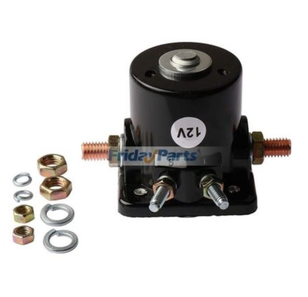 12V (2PCS) Starter Relay SMR6003 Starter Solenoid Switch for OMC Marine Outboards/Inboard Power Tilt/Johnson/Trim Motor Replace Part Numbers 18-5808 383622 395419 582708 586180 47886 47886T 185808 Pack Of 2