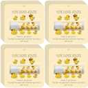 Sacubee 27 Pack Employee Appreciation Gifts Bulk Lip Balms, Thank You Gift for Staff Team Teachers Volunteers, You're Amazing Duck Theme Lip Balms for Office Event Appreciation Favor(Assorted Flavor)