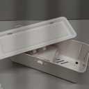 Power Strip Cover and Outlet Cover Box - Effectively Baby Proofs Power Strip on Floor or Wall, Protects Small Hands & Fingers, Cover Box and Outlet Cover Box