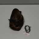 CJL HAIR Claw Clip Short Ponytail Hair Extensions DIY Bendable Metals Messy Bun Hair Piece for Wonen Wavy Curly Synthetic Fake Hairpieces Medium Brown