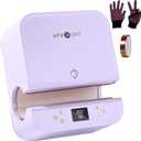 HTVRONT Auto Tumbler Heat Press Machine - Mug Heat Press Heat Up Fast & Even, Professional Tumbler Press High-Security for 2.9"-3.2" Sublimation Tumblers, Cups, Glasses and Mugs, Purple