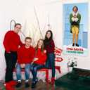 Buddy The Elf Christmas Door Cover, Omg Santa I Know Him Porch Sign for Outdoor Decorations, Funny Elf Photo Booth Background Banner, Christmas Party Decor Supplies, 70.8x35 Inch