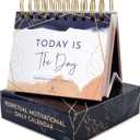 Motivational Daily Flip Calendar with 366 Inspirational Quotes  Inspirational Gifts for Women, Perpetual Desk Calendar, Office Decor for Women, Daily Affirmations, Motivational Desk Decor
