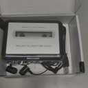 Cassette Tape Player, Portable Cassette Tape Recorder, Cassette to MP3 Converter with Software, Compatible with Laptops and Personal Computers, USB/AA Battery Powered