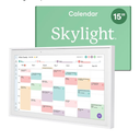 Skylight Calendar: 15-inch Wall Planner Digital Calendar & Chore Chart, Smart Touchscreen Interactive Display for Family Schedules – Wall Mount Included