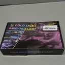 Interior Car LED Strip Lights for Tesla Model 3 Y 2021-2023, Plug-and-Play, 4 Footwell Light Ambient Light with Human Sensor, Center Console Dashboard Inside Car Lighting Decorations