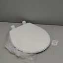 Little2Big Toilet Seat with Built-In Toddler Potty Training Seat, Slow Close, Easy to Install, Made in USA, ROUND, White