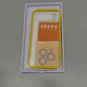 QHOHQ 3 Pack Screen Protector for iPhone 15 Pro [6.1 Inch] with 3 Pack Camera Lens Protector, Tempered Glass Film, HD Clear, 9H Hardness, No Bubbles, Case Friendly