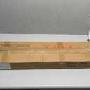 Floating Solid Wood Console Table, 39'' Wall Mounted Narrow Entryway With Storage Shelf, Modern Couch Small Entry Way for Front Hall, Hallway (White, 39.37IN) (White)