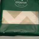 OTOSTAR Set of 4 Waterproof Throw Pillow Covers 18x18 Inch Farmhouse Geometric Square Pillow Cases for Couch Patio Furniture Balcony Garden Outdoor DecorationGeometry70-Grey