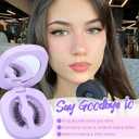 Magnetic Eyelashes, Magnetic Eyelashes with Applicator, Natural Look Magnetic Lashes, No Need Glue False Eyelashes Wispy Lashes by Lanflower
