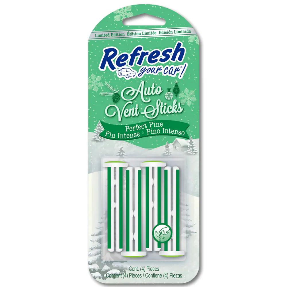 Refresh Your Car!® Auto Vent Sticks Perfect Pine Air Fresheners, 4 pk