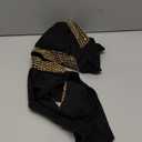 Milumia Women's Stitch Detail Strapless One Piece Swimsuit Cut Out Bandeau Bathing Suit (Medium, Black)