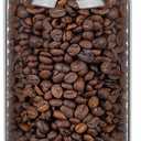 1PC Glass Storage Jars with Airtight Lids, 28 fl oz (850ml) coffee container with Wooden Lid, Glass Pantry Canister for Beans, Rice, Sugar and etc