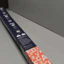 Retractable Baby Gate for Stairs & Doorways - 55" Wide Portable Safety Gate | Fits Baseboards, Easy to Use Indoor/Outdoor | Mesh Gate for Dogs, Puppies, Gray