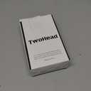 TwoHead for iPhone 13 Wallet Case with Card Holder, Detachable Magnetic Phone Case with Wallet PU Leather Wallet Phone Case for iPhone 13 Case Wallet for Women/Men with Wrist Strap (Black)