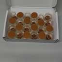 24PCS Upgraded Silicone Chair Leg Floor Protectors for Hardwood Floors, Furniture Sliders for Chair Legs, Felt Bottom Furniture Pads, Anti-Slip Round&Square Cap Covers to Scratch and Reduce Noise