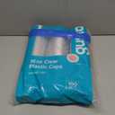 GUSTO [16 oz - 100 Count Clear Plastic Cups With Dome Lids - Perfect for Smoothies, Milkshakes, and To-Go Beverages (Formerly Comfy Package)