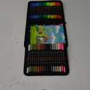 Art Markers Dual Brush Pens for Coloring, 60 Artist Colored Marker Set, Fine and Brush Tip Pen Art Supplier for Adult Coloring Books, Bullet Journaling, Drawing