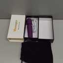 Handheld Personal Mini Massager  Waterproof, USB Rechargeable, 10 Vibration - Perfect on Back Legs Hand Pains and Sports Recovery(Purple)