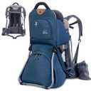 WIPHA Hiking Baby Carrier Backpack, Lightweight Child Carrier, Breathable Mesh Toddler Carrier for Outdoor Adventures, Ergonomic Design, Perfect for Travel, Hiking & Daily Use
