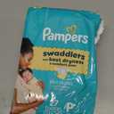 Pampers Baby Diapers - Swaddlers - Size P1, 27 Count, Ultra Absorbent Disposable Preemie Diaper