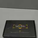 Wican Marble Guest Towel Holder Tray for Bathroom, Napkins Holder for Powder Room Dinning Table Wooden Basket for Disposable Paper Hand Towels Silvery and Marble White (9.06 x 5.51 x 2.56 inchs)