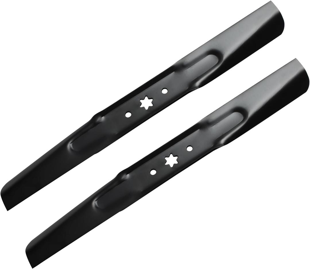 (2 Pack) Replacement High Lift Lawn Mower Blades for Troy Bilt/Cub Cadet/MTD 742-04308, 942-04308, 942-04308A, 742-04312, 942-04312, 119-8456, Fits Craftsman LT1000, LT2000, LT3000, 42 Deck Mower (2 Pack) Replacement High Lift Lawn Mower Blades for Troy Bilt/Cub Cadet/MTD 742-04308, 942-04308, 942-04308A, 742-04312, 942-04312, 119-8456, Fits Craftsman LT1000, LT2000, LT3000, 42 Deck Mower