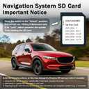 Upgraded Navigation SD Card - KR9D66EZ1B, GPS SD Map Card Compatible with 2025-2026 CX-50/3 / CX-30 / CX-70, 2024-2026 MX-5, USA/CAN/MEX Maps