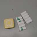 Mini Photo Printer - Portable Pocket Sticker Printers for iPhone Thermal Printer with 10 Rolls Thermal Paper for Photo, Memo, Journal - Yellow