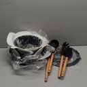 CAROTE 19pcs Pots and Pans Non Stick, Cookware Sets Detachable Handle, Induction Kitchen Pots and Pans,NonStick Cooking Set, Oven/Dishwasher/Fridge Safe, Space Saving (Black)