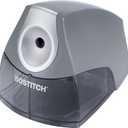 Bostitch Office Personal Electric Pencil Sharpener, Powerful Stall-Free Motor, High Capacity Shavings Tray, Gray (EPS4-KTGRAY)