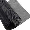 Universal Car Grill Mesh 40" x 13", Black-Painted Aluminum Alloy Automotive Grille Insert, Multifunctional Grille Mesh Roll (black, 3 x 6mm Rhombic Hole)