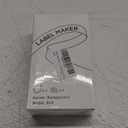 SUPVAN E10 Bluetooth Label Maker Machine with 3 Tapes, Continuous Waterproof Label, Versatile App with 35 Fonts and 1k+ Icons, Inkless Labeler for Home, Kitchen, School, Office Organization, Black