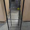 4 
 4-Shelf Steel Wire Storage Shelves for Garage, Adjustable Metal Shelving Unit, 200 lbs Per Shelf, 23.2" W x 48" H x 13.4" D, Black | Sturdy, Adjustable, Easy Assembly, Storage