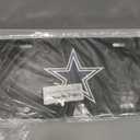 Front License Plate Tag for CowboysDecorative License Plates Metal Car Plate 6"X12" Fans Tag Cover