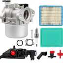 JS36 Carburetor + Air Filter Cleaner Primer Base For John Deere JS63C JS20 JS26 JS25 JS40 JS60 JS35 JS30 JS28 JM26 JM36 JS38 JA60 JS63E 21'' 22'' Lawn Mower w/ 190cc 6.75hp engine