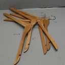 Whitmor Natural Wood Dress or Shirt Hangers (Set of 5)