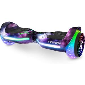Hover-1 i100 Electric Self Balancing Scooter - 7MPH Top Speed, 6 Mile Range, 5HR Full-Charge, Built-In Bluetooth Speaker, Rider Modes: Beginner to Expert