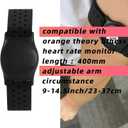 FITCENT Replacement Armband Strap Compatible with OTF, OTF Burn, Orange Theory Fitness, OT Beat Heart Rate Monitor Band…
