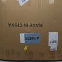 BRIGHTDECK 2 Pcs Outdoor Christmas Ornaments, Lighted Pop-Up Outdoor Holiday Ball Decoration with 80 LED Lights, 8 Light Modes, Lighted Collapsible Holiday Decorations for Yard, Home (RedGreen)