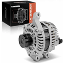 APremium Alternator Compatible with Ford Escape 20132019, Focus 20132015, Focus 20162018 Turbo, Transit Connect 20142018, 2.0L 2.3 L 2.5L, 12V 150A 4Groove Clutch Pulley CW