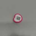 Slide On Dog Tags Personalized for Pets, NFC & QR Code Silent Silicone Cat Tag for Collars & Harnesses - Scan Alert, Instant Location, Pet Profile, APP Control, Heart-Shaped,1 PC (Magenta)