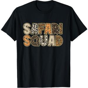 Arfica Safari Zoo - Safari Squad T-Shirt, Medium