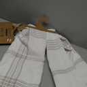 VHC Brands Plaid Shower Curtain, Wheat, 72x73