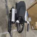 Medline Comfortable Folding Wheelchair with Swing-Back, Desk-Length Arms and Elevating Footrests, 20W x 16D Seat